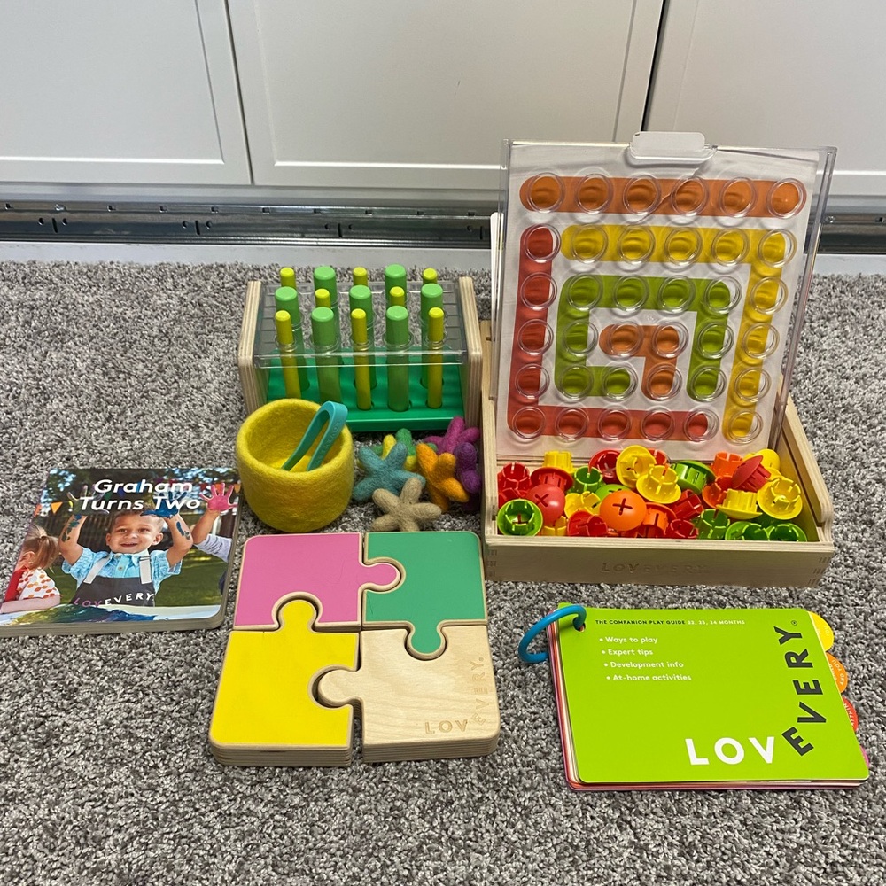 Lovevery The Companion Play Kit (Months 22–24) – Partial Kit